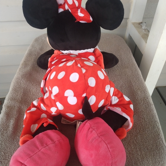 Disney Parks Dream Friend Sleeping Baby Minnie Mouse 24 inch Plush Pillow - Picture 3 of 7